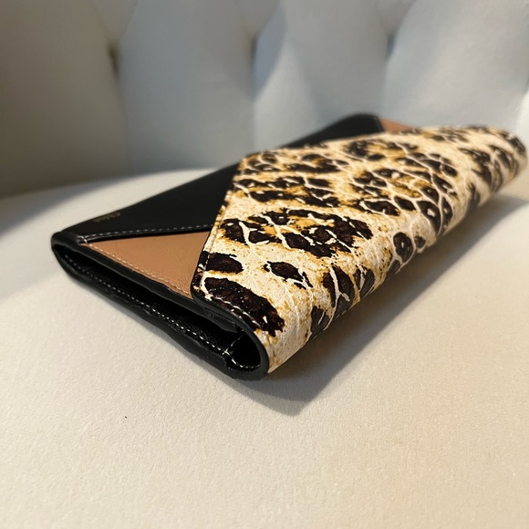 Chloe Animal Print Envelope Wallet - Picture 6 of 10